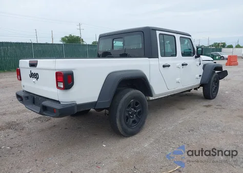2023 Jeep Gladiator Sport 4X4 z USA, uszkodzony, nr VIN 1C6HJTAGXPL565529